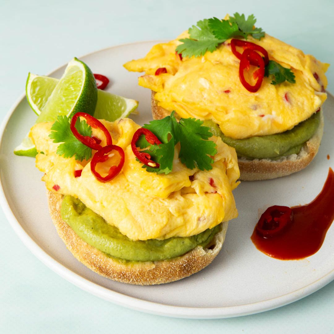 AvoFresh - Ripe & Ready Avocado - Chilli Scramble Avo Toast Recipe