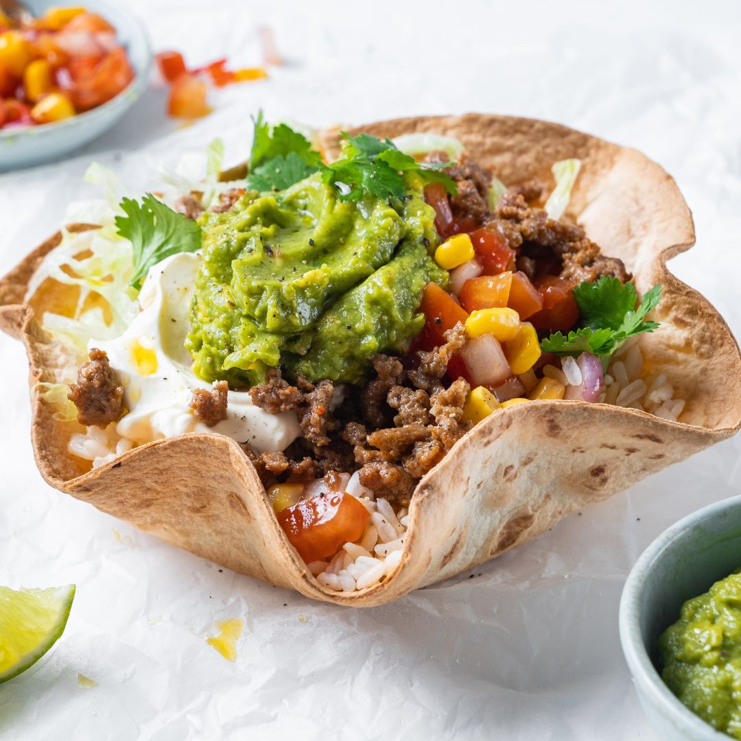 AvoFresh Recipe - Beef Taco Bowl