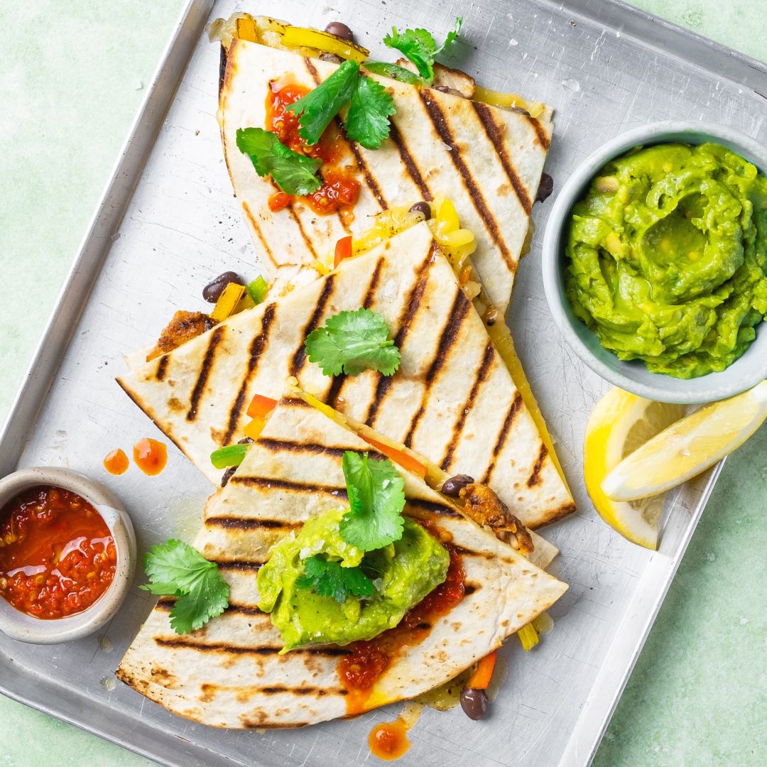 AvoFresh Recipe - Chicken Cheese Quesadilla